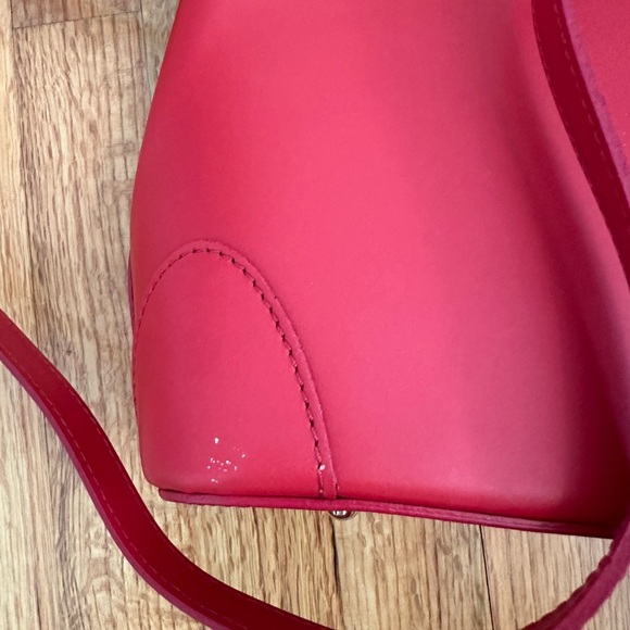 Cuoieria Fiorentina Made In Italy Red Leather Bag - Picture 12 of 12